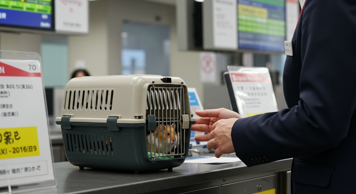 ハムスター 飛行 機