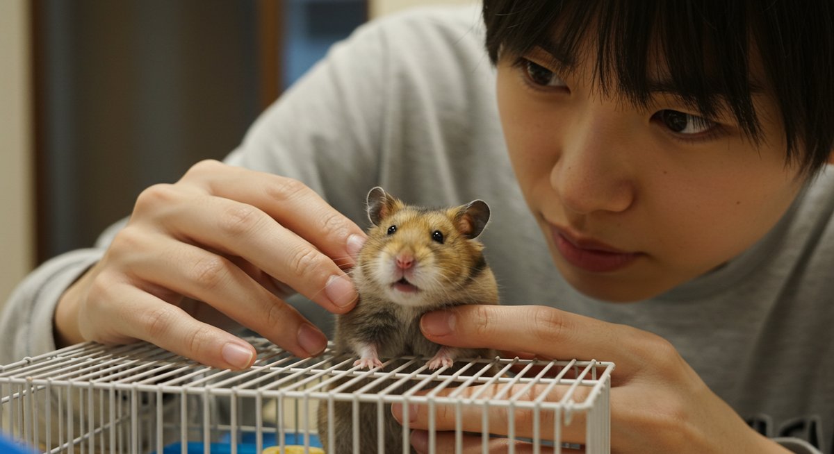 ハムスター 頬袋