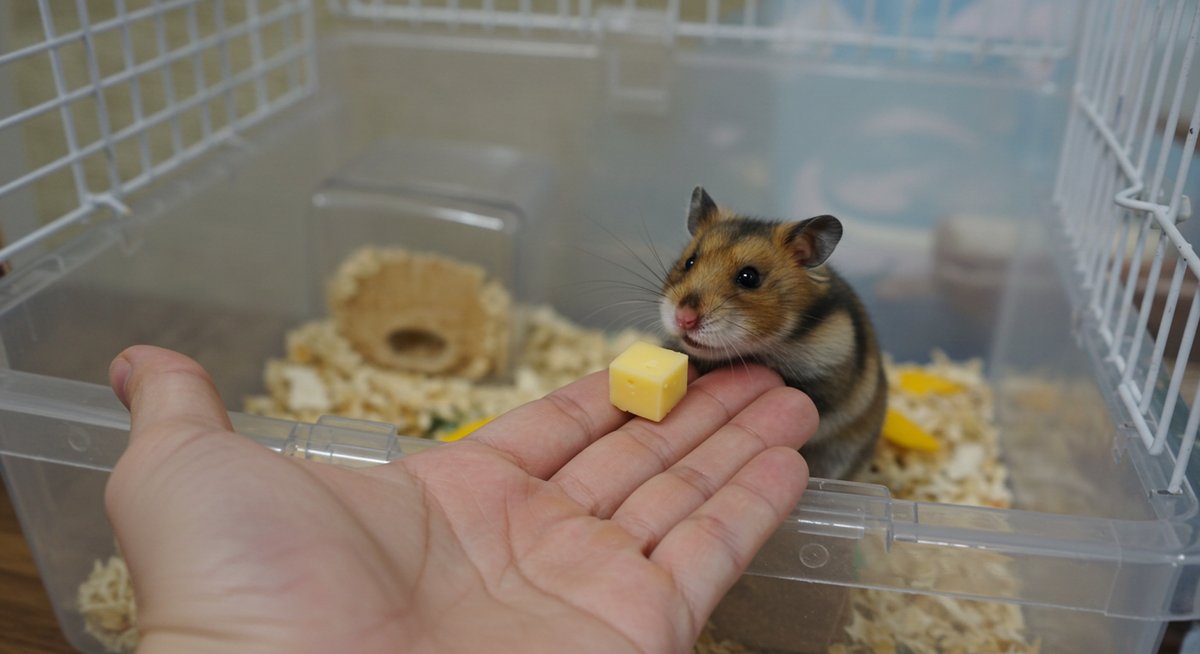 ハムスター チーズ