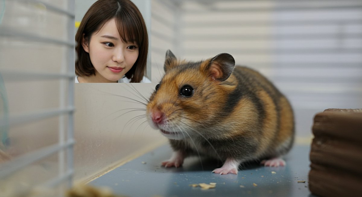 ハムスター ひっくり返る