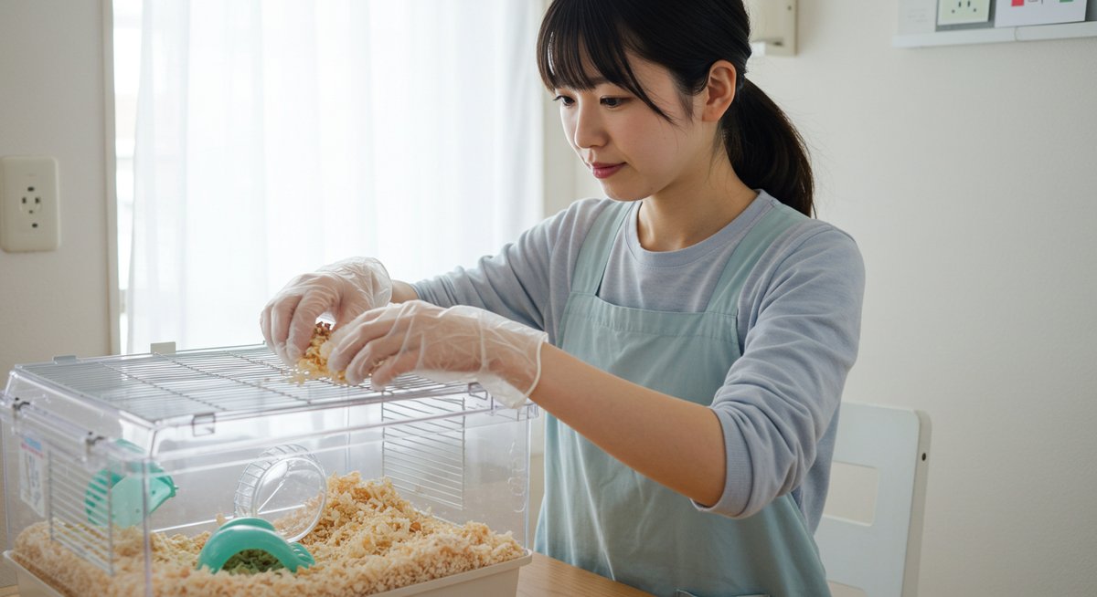 ハムスター ひっくり返る