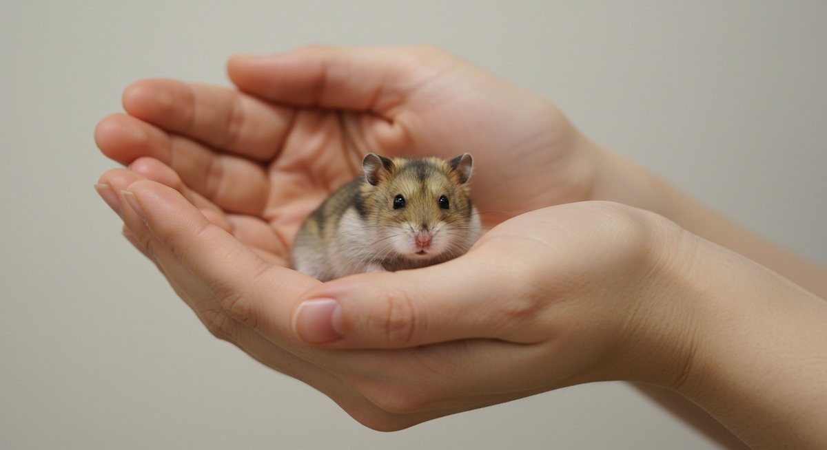 ハムスター 持ち 方