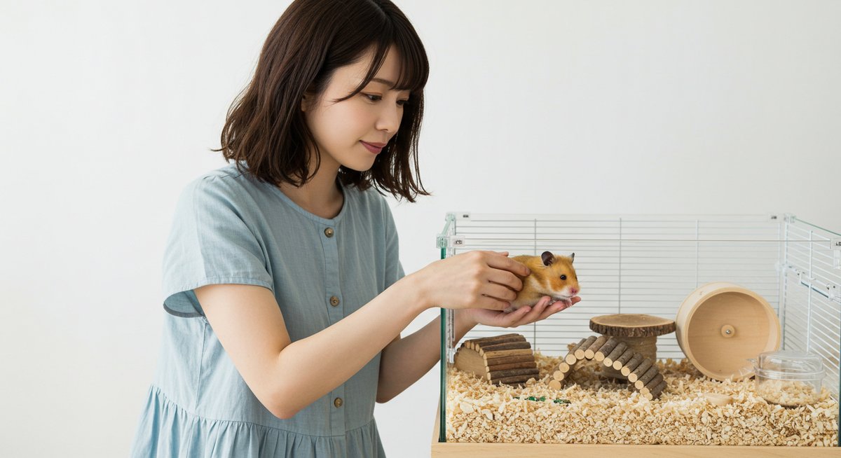 ハムスター 持ち 方