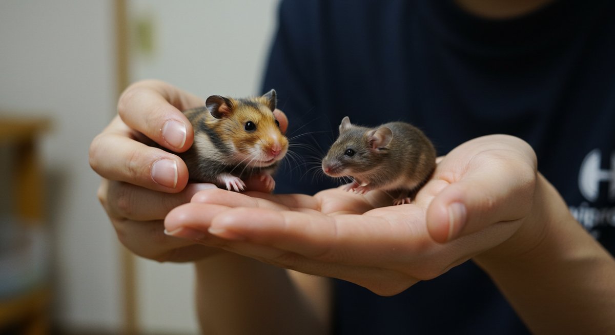 ハムスター と ネズミの違い