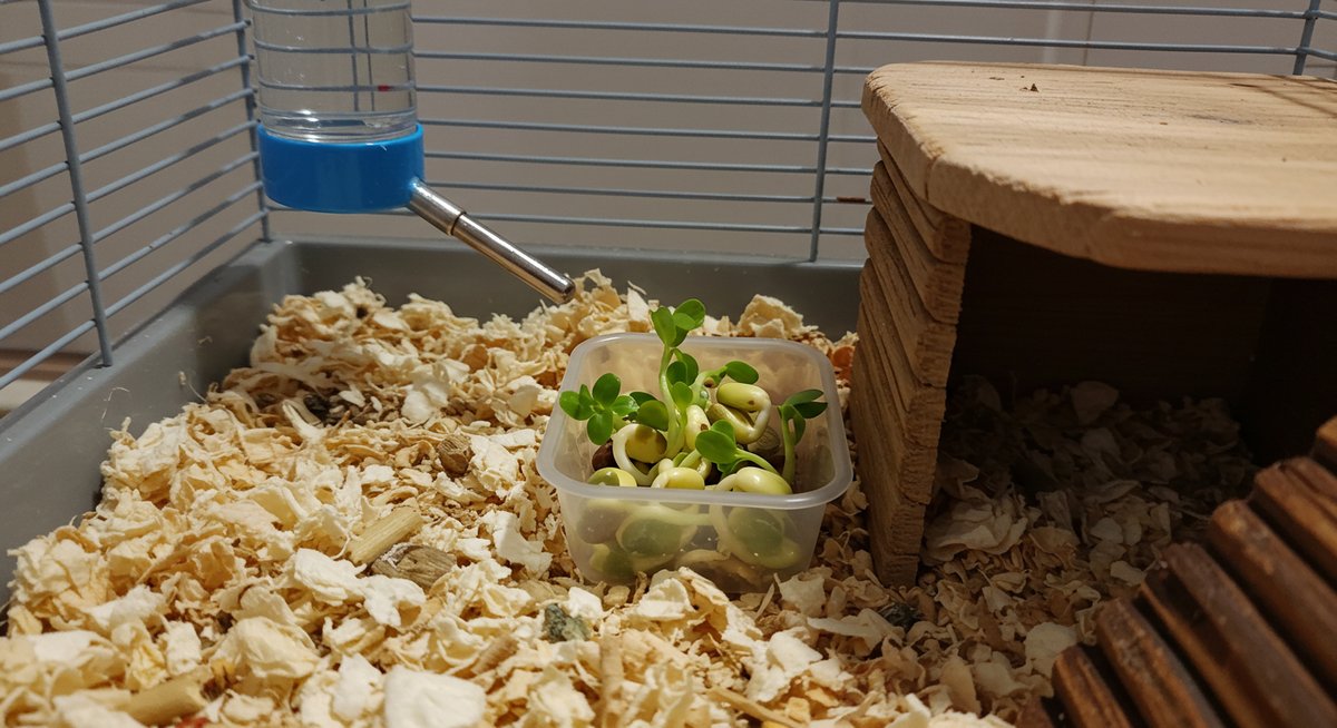 ハムスター もやし
