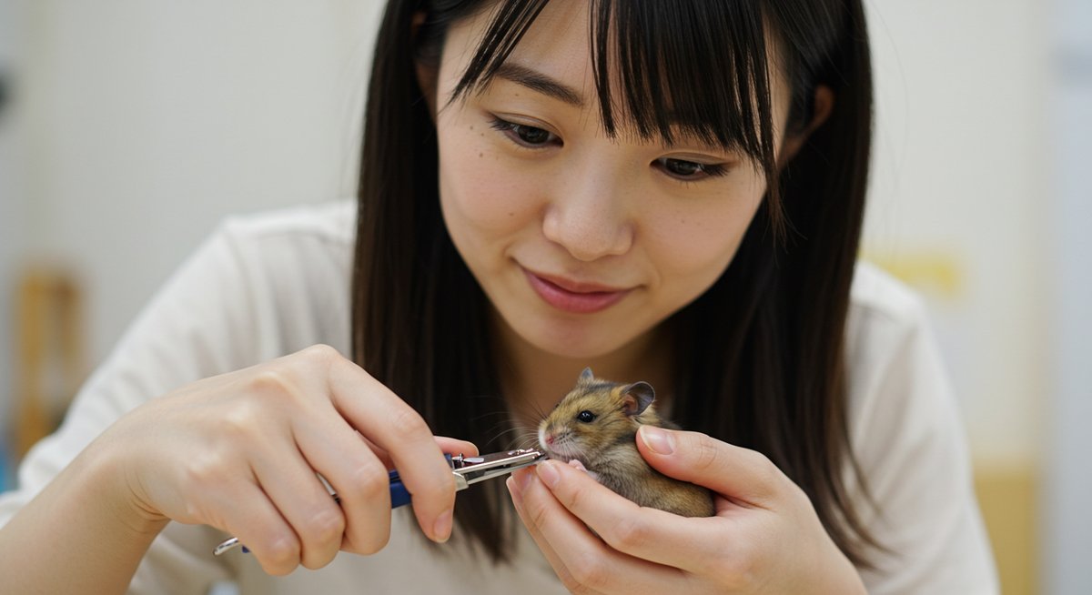 ハムスター 爪とぎ