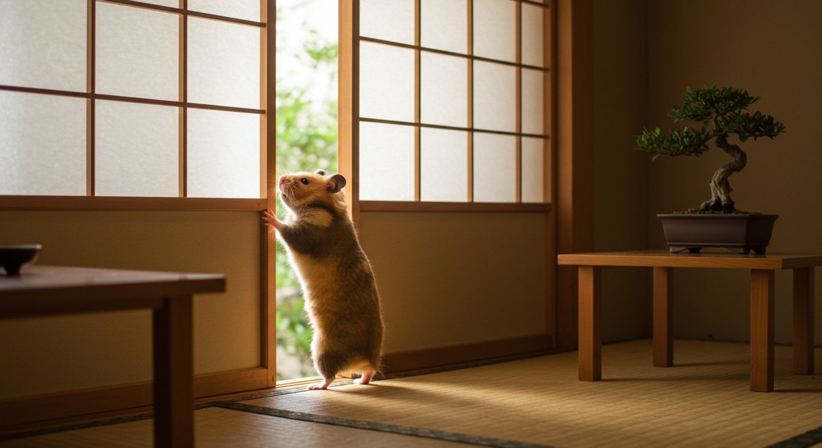 ハムスター 外 に 出 たがる