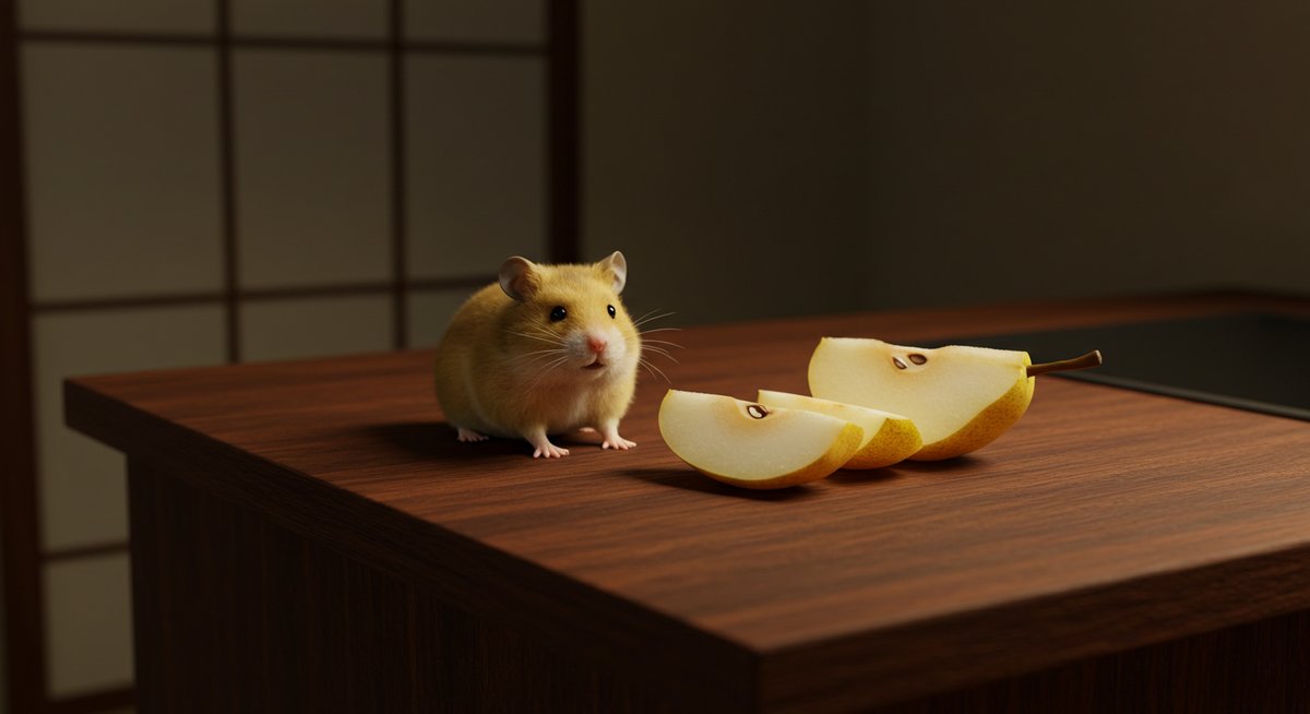 ハムスター 梨