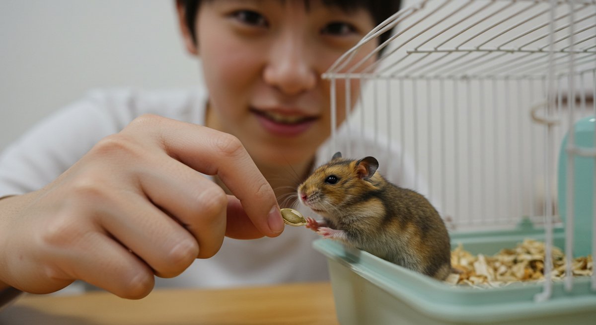 ハムスター かぼちゃの種