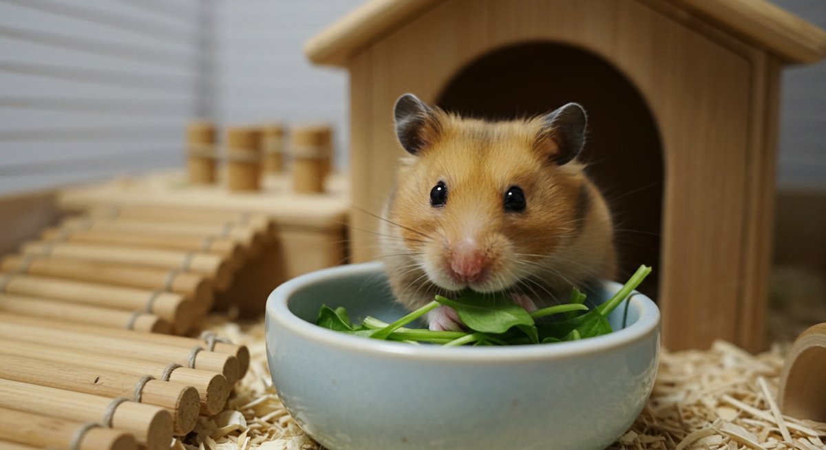 ハムスター ほうれん 草