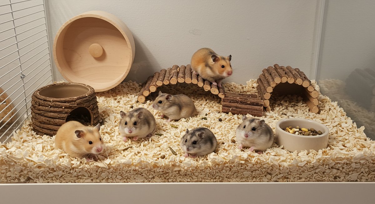 ハムスター なつく
