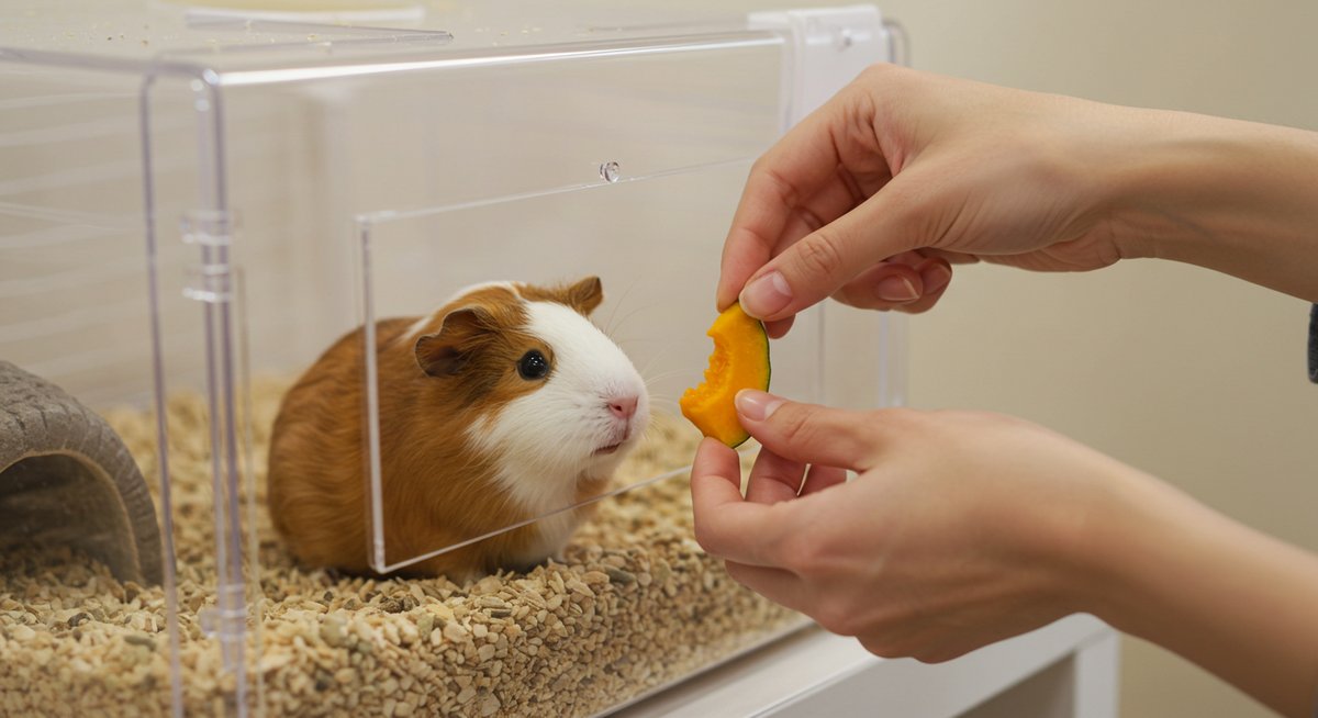モルモット かぼちゃ